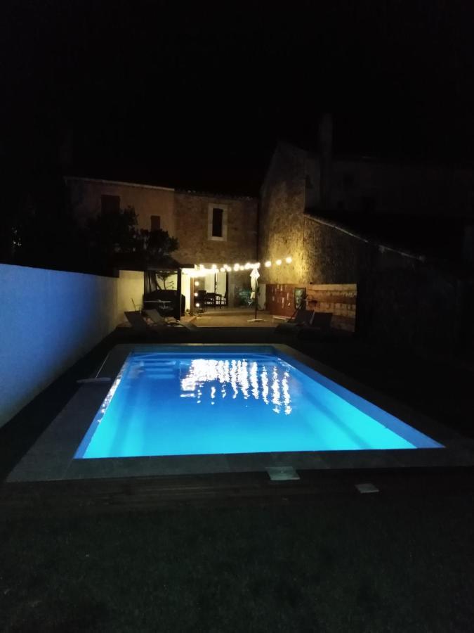 Maison A Bizanet Avec Piscine Екстериор снимка